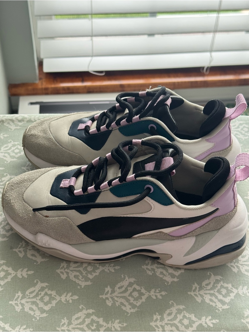 Puma Thunder Rive Droite “Deep Lagoon” Women’s Sneakers – Size 7.5